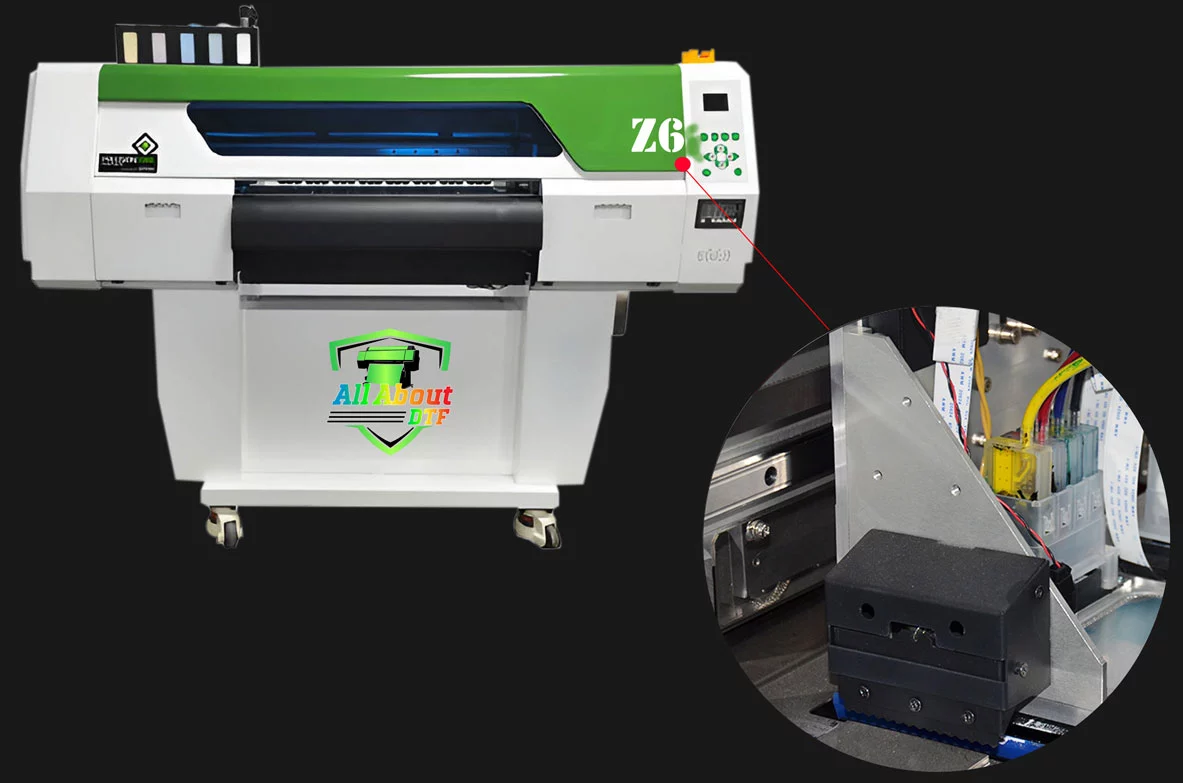 24"(60cm) DTF printer Z6 Cart Collision Avoidance System