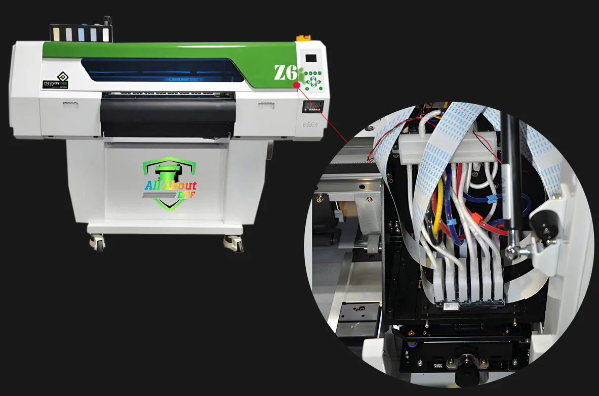 24"(60cm)DTF printer Z6 automatic moisturising system