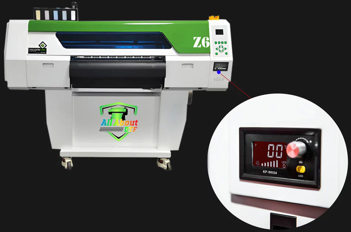 customised 60cm dtf f printer with double i3200 printheads