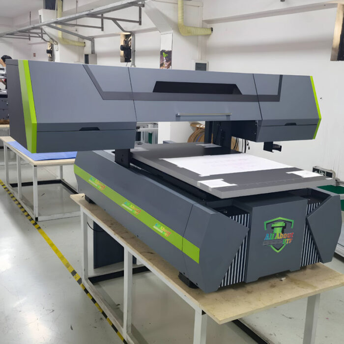 600x900mm ,UV Flatbed printer is capable of printing directly on rigid substrate media and flexible films, such as toys, phone cases, PVC sheets, acrylic, stainless steel, and more. A flexible solution ideal for printing high-quality outdoor signage, promotional items, etc.