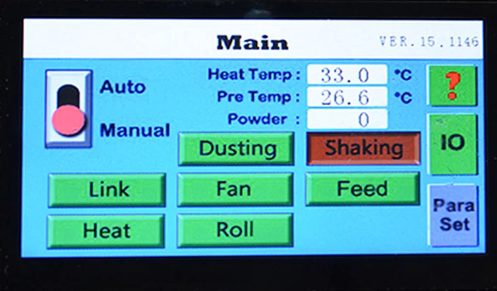 DTF Shaker PLC-Touch-Screen