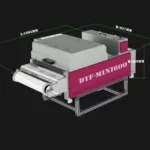 dtf-printer-avalanche-mini-60cm, automatic cleaning of the nozzles at eh regular intervals and automatic injection of moisturising fluid to keep the nozzles moist